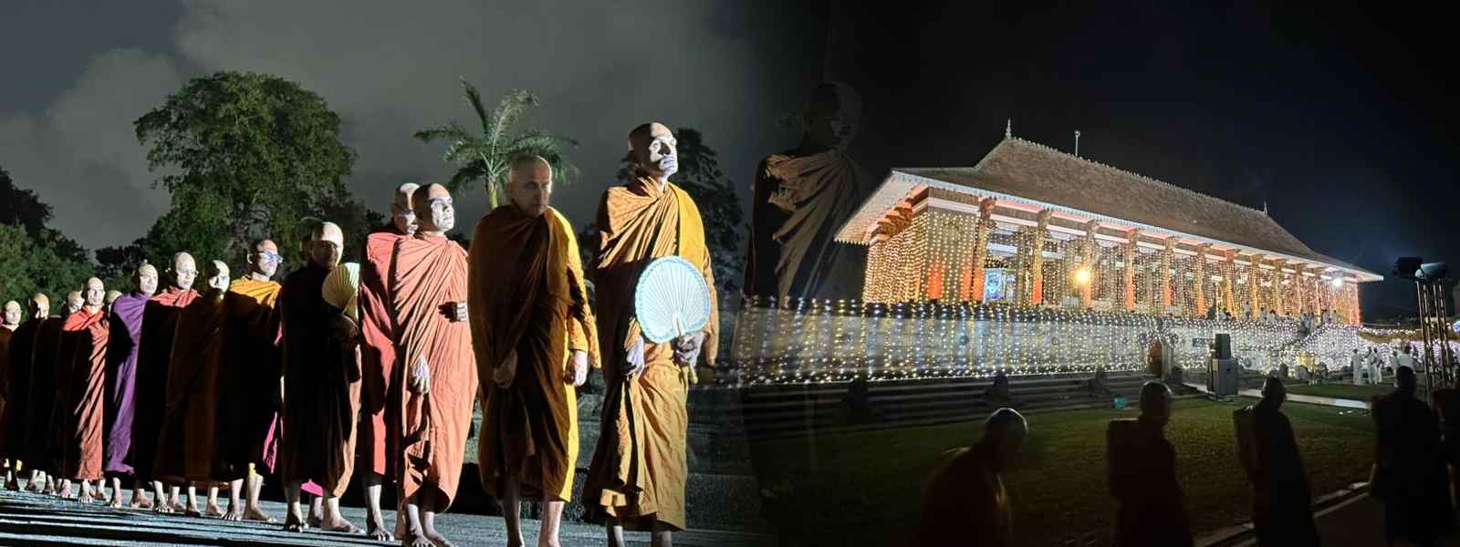 රටට සෙත්පතා ආගමික වැඩසටහනක් නිදහස් චතුරශ්රයේදී